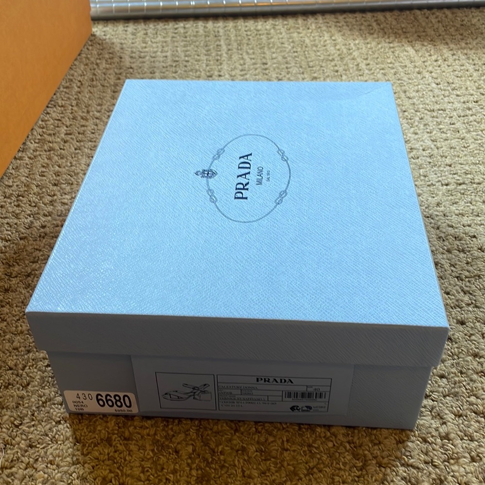 Prada shoebox